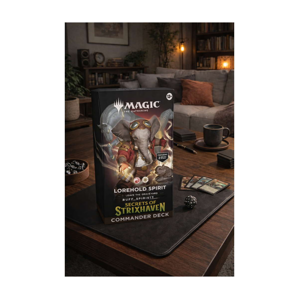 MTG Secrets of Strixhaven Commander Deck Lorehold Spirit Englisch