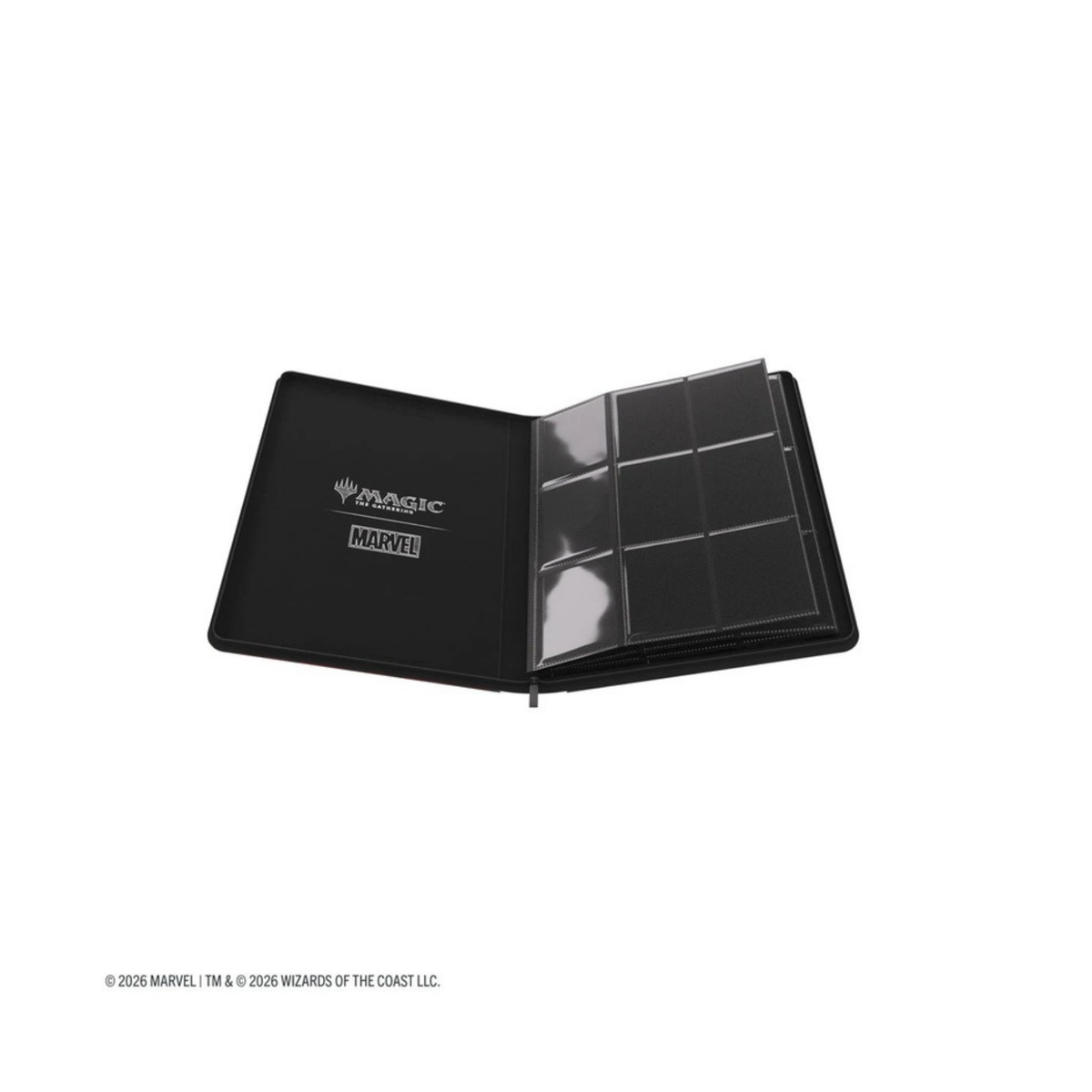 Gamegenic Zip-Up Album 18-Pocket Captain America Black Panther – Detailansicht