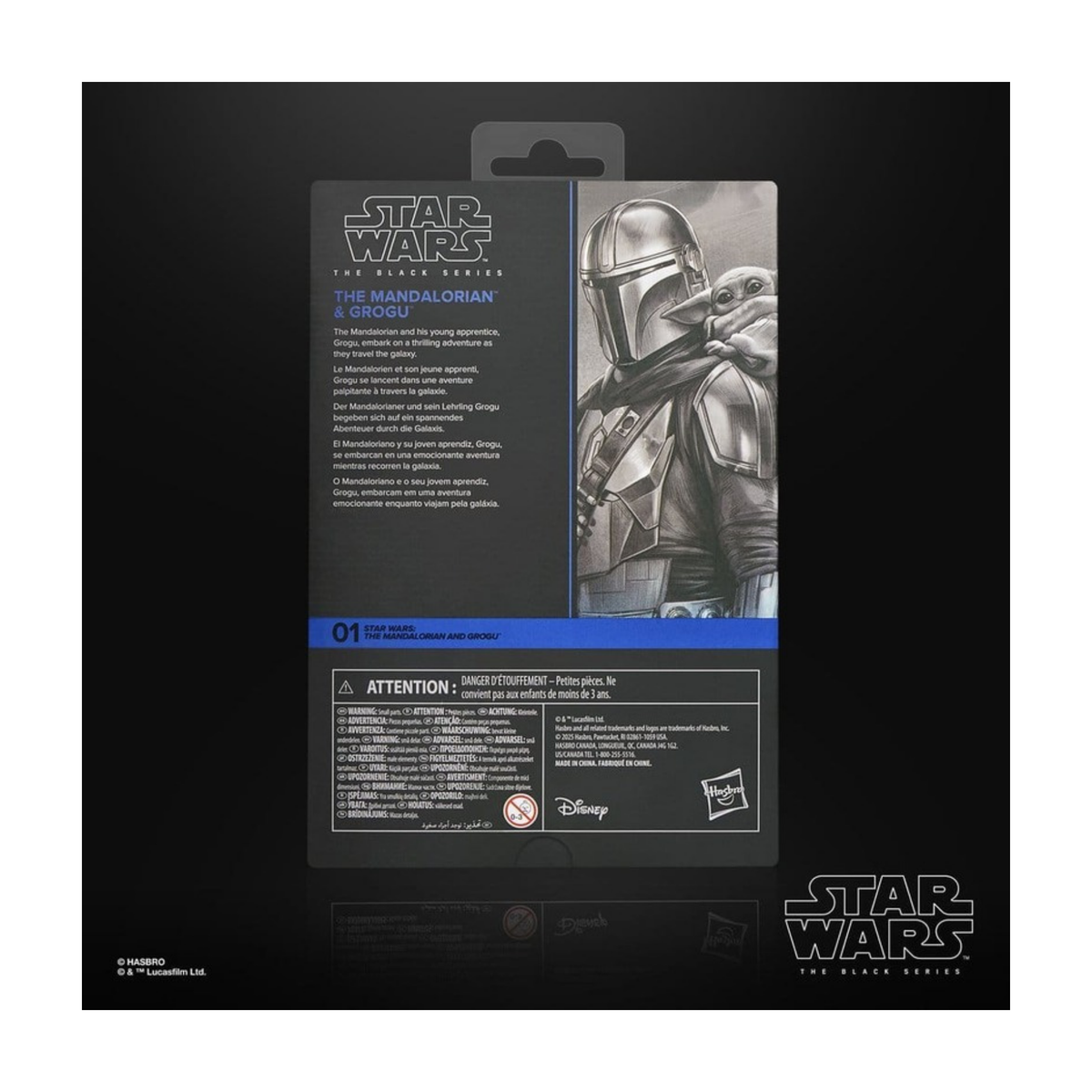 The Mandalorian & Grogu Actionfigur Detailansicht