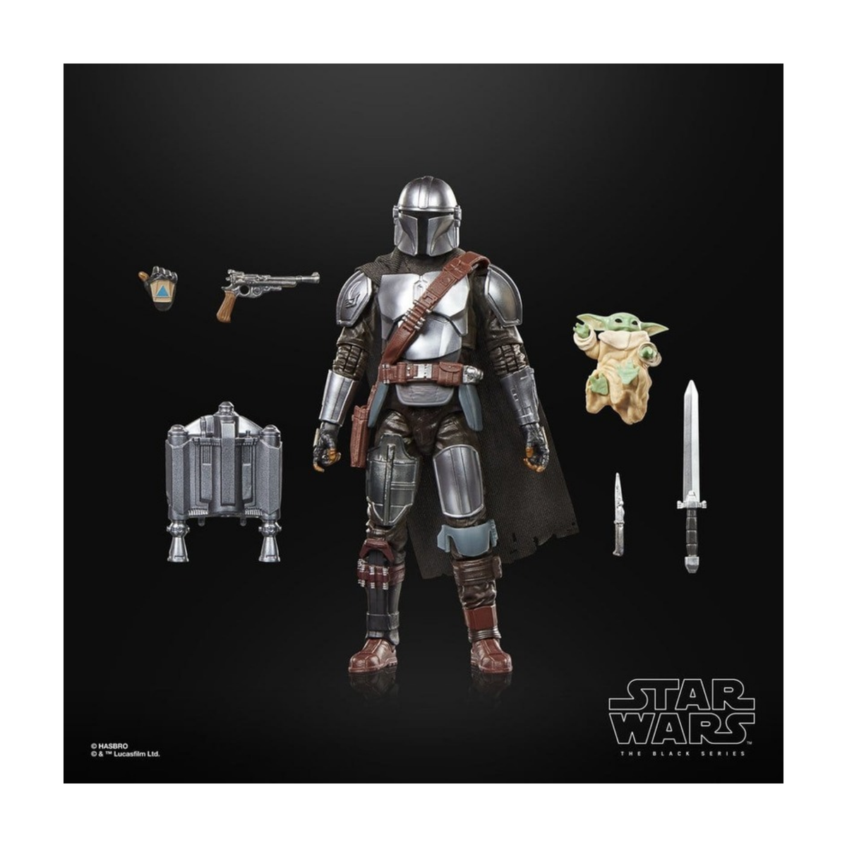 The Mandalorian & Grogu Actionfigur Detailansicht