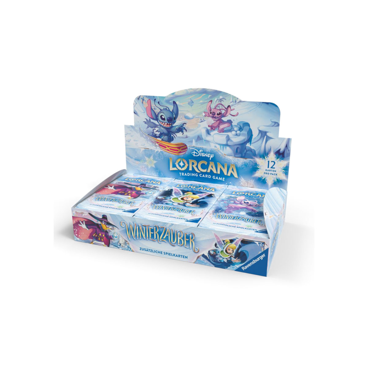 Disney Lorcana Winterzauber Booster Display