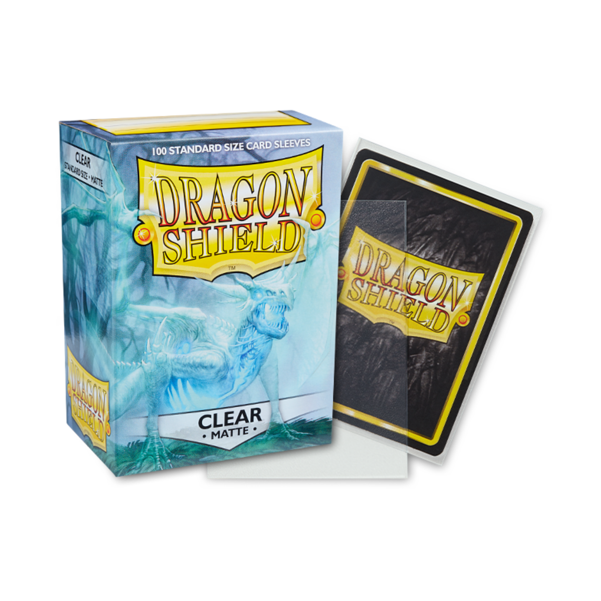 Dragon Shield Clear Matte Sleeves – Produktansicht