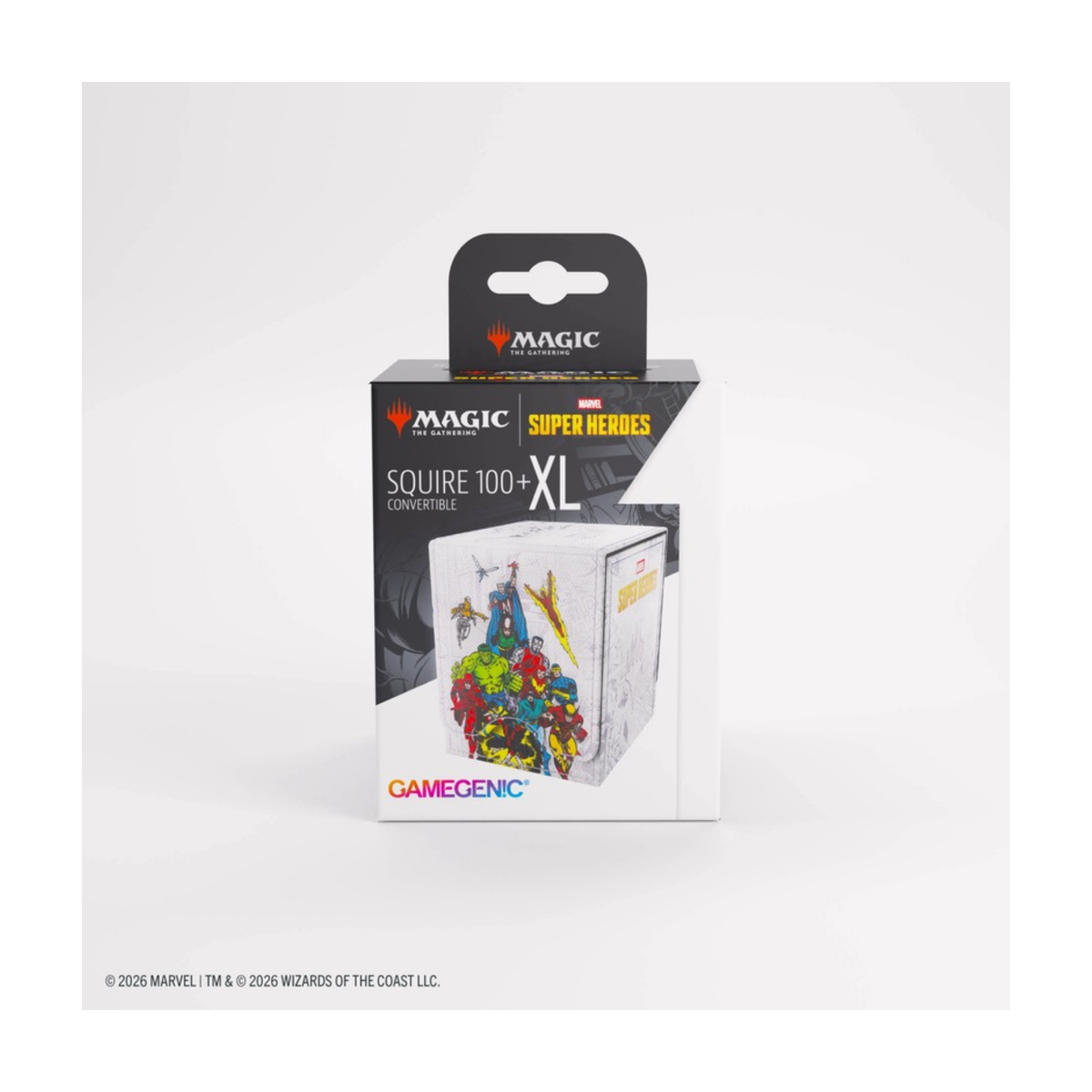 Gamegenic Squire 100+ XL Deckbox Marvel Age offen