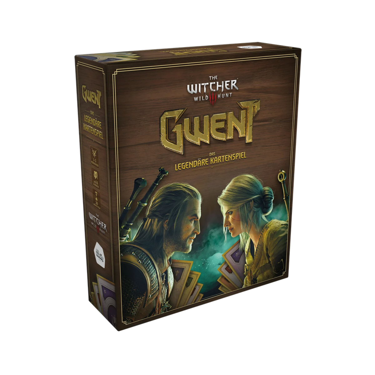 Gwent Kartenspiel Box Seitenansicht