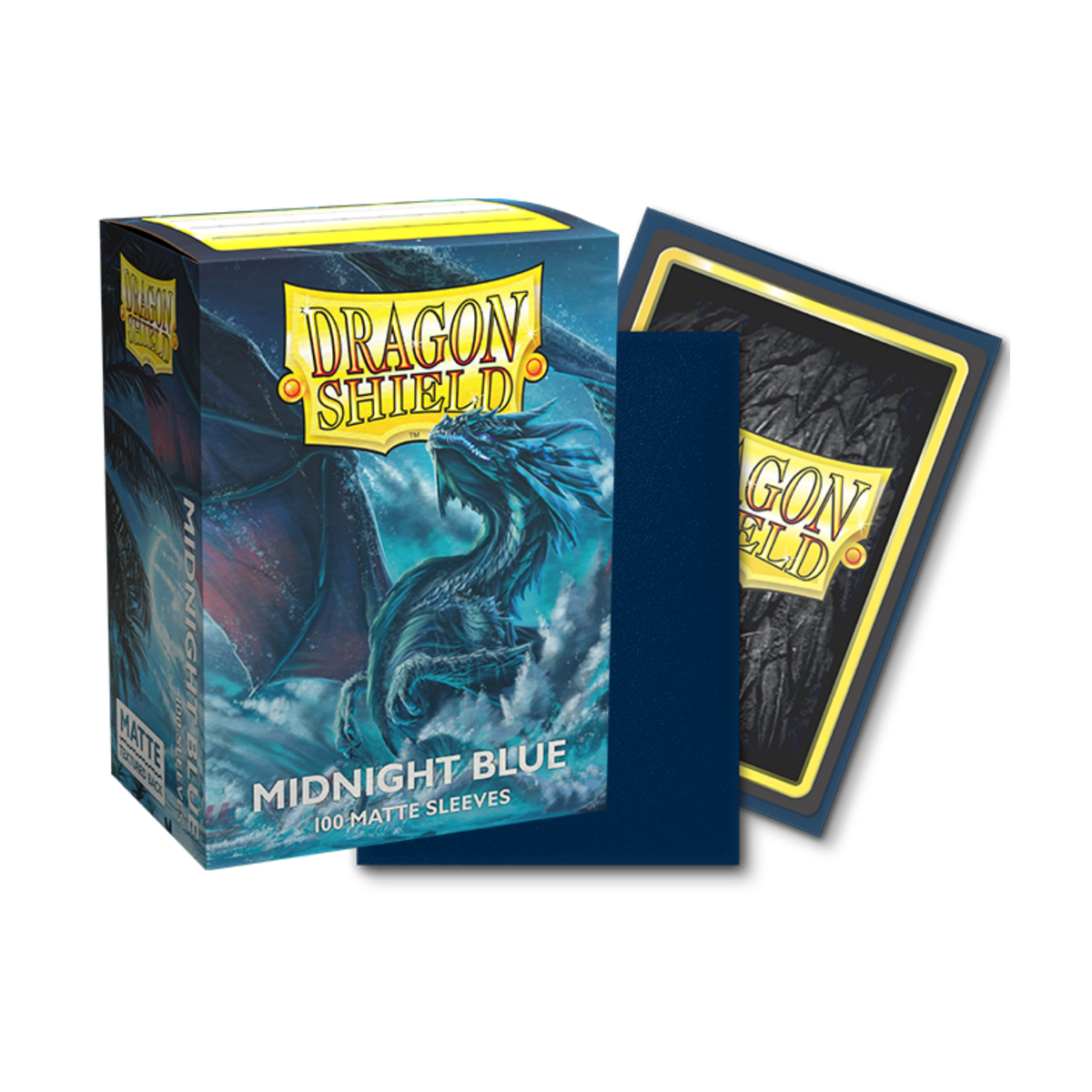 Dragon Shield Midnight Blue Matte Sleeves – Produktansicht