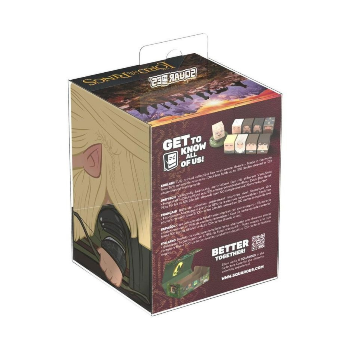 Ultimate Guard Squaroes Herr der Ringe Legolas – Produktbild 9