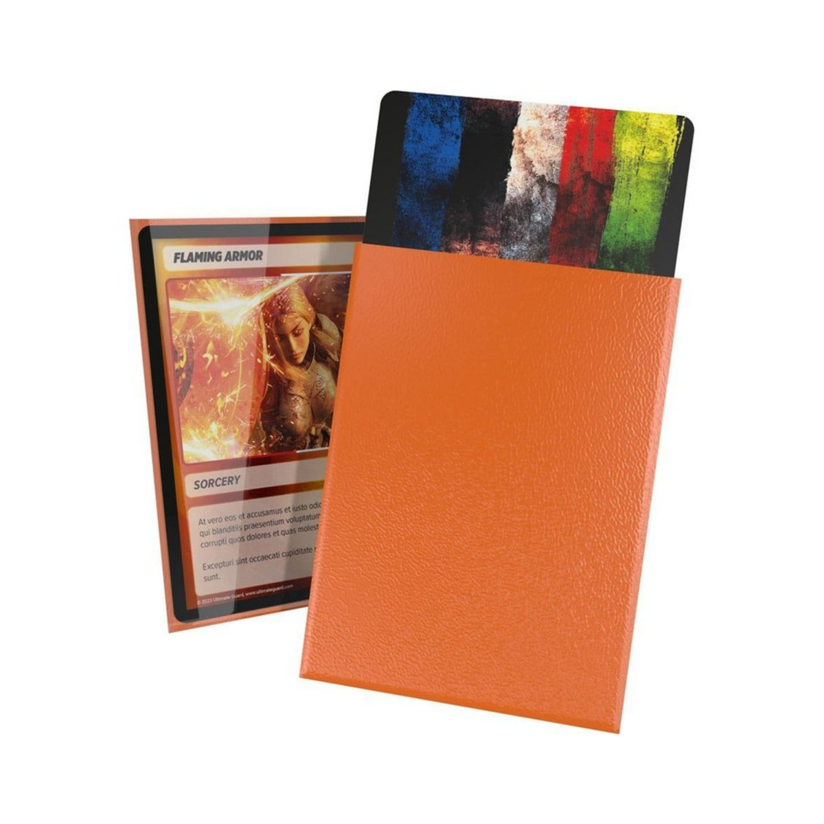 Ultimate Guard Cortex Sleeves Matt Orange – Produktansicht
