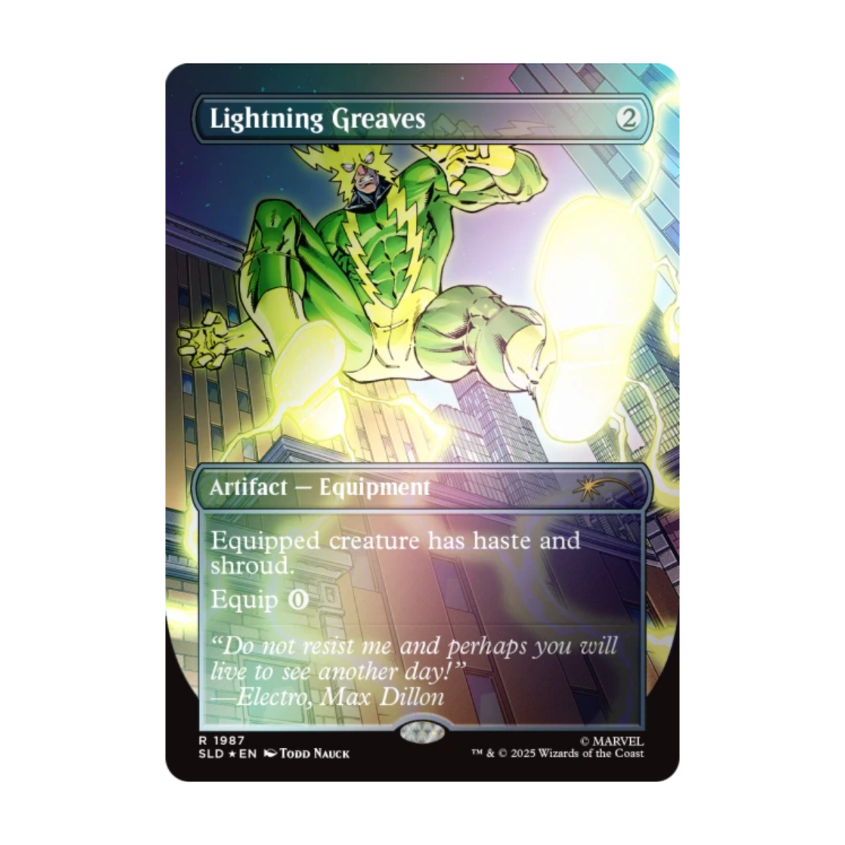 Secret Lair Spider-Man Villainous Plots Foil Edition Karte