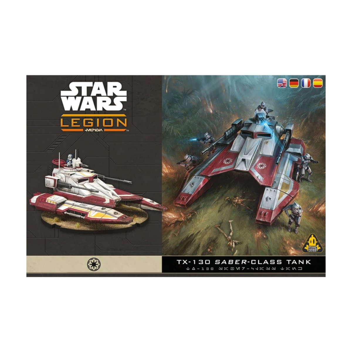 Star Wars Legion TX-130 Saber Tank Cover