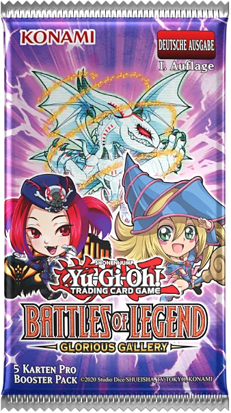 Yu-Gi-Oh! Battles of Legend: Glorious Gallery Booster Display Deutsch 1. Auflage