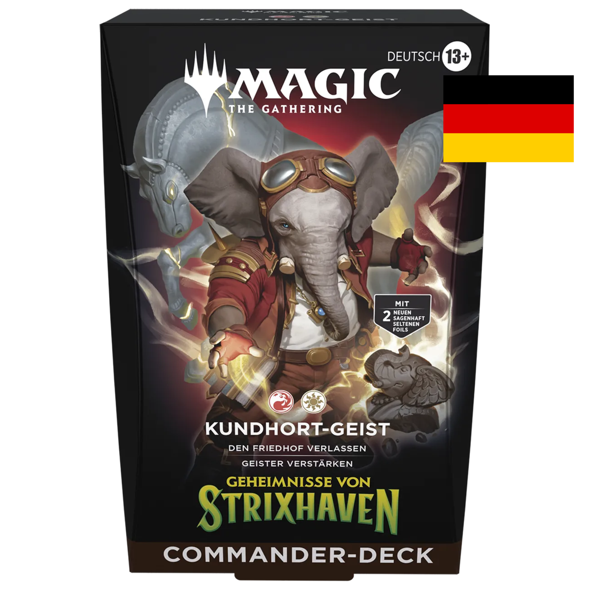 Magic: The Gathering Secrets of Strixhaven Commander Deck Lorehold Spirit Deutsch