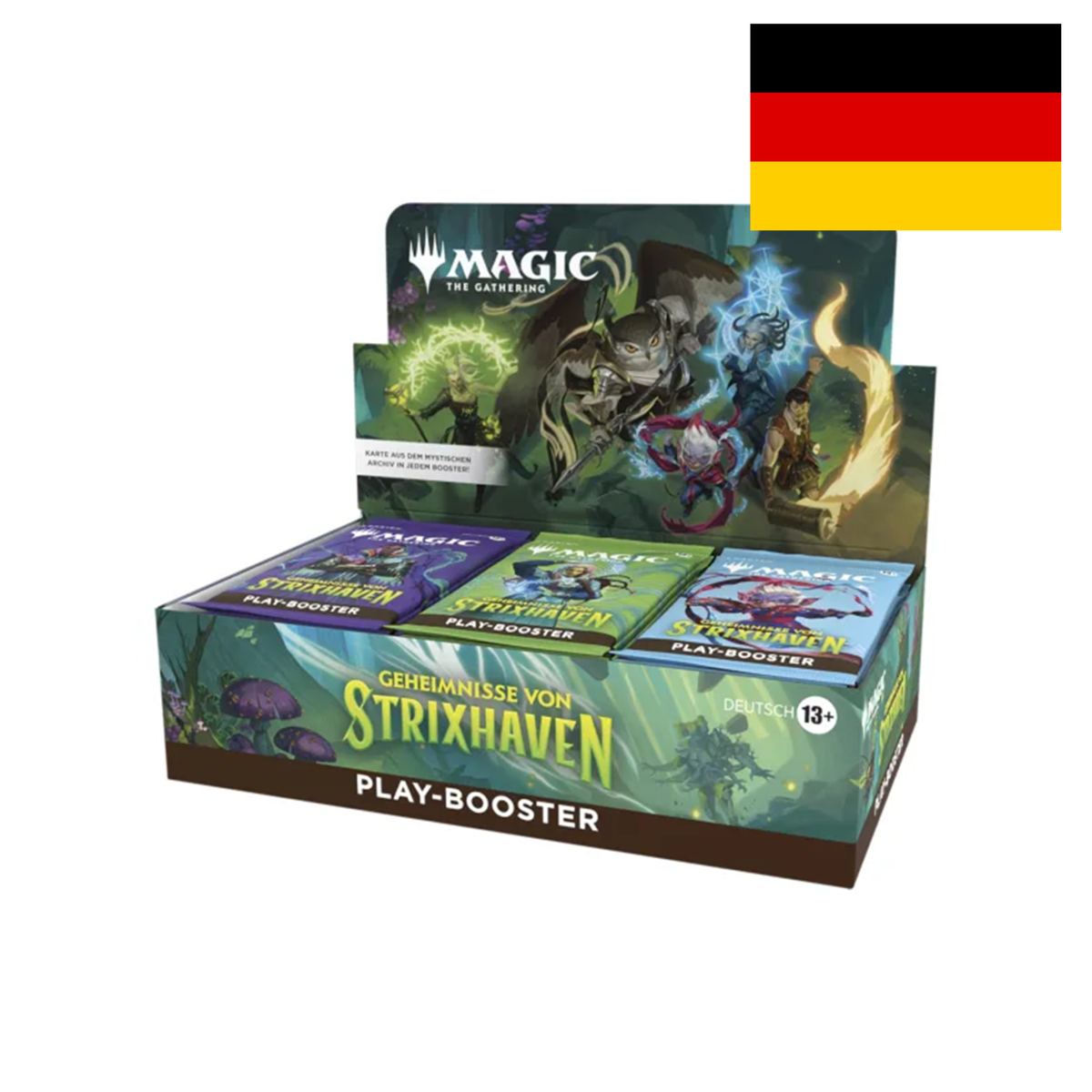 MTG Secrets of Strixhaven: Play Booster Display Deutsch
