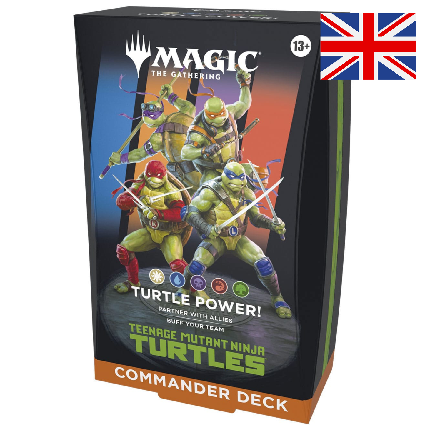 Magic the Gathering Teenage Mutant Ninja Turtles Commander-Deck Englisch