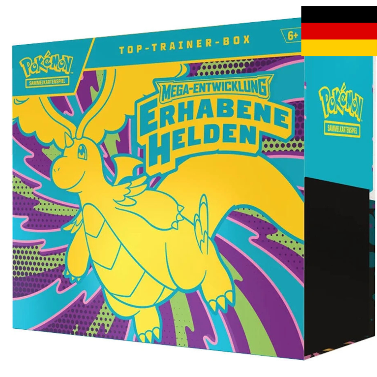 Pokémon Erhabene Helden Top-Trainer-Box ME02.5 Deutsch