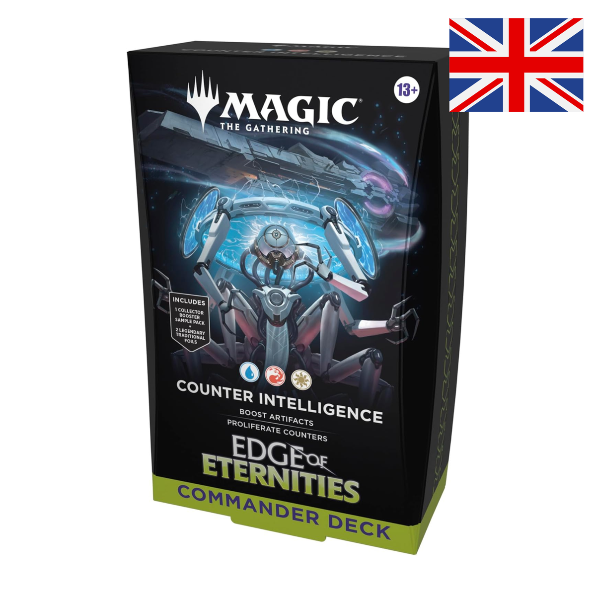 Magic: The Gathering Edge of Eternities: Counter Intelligence Commander Deck EN