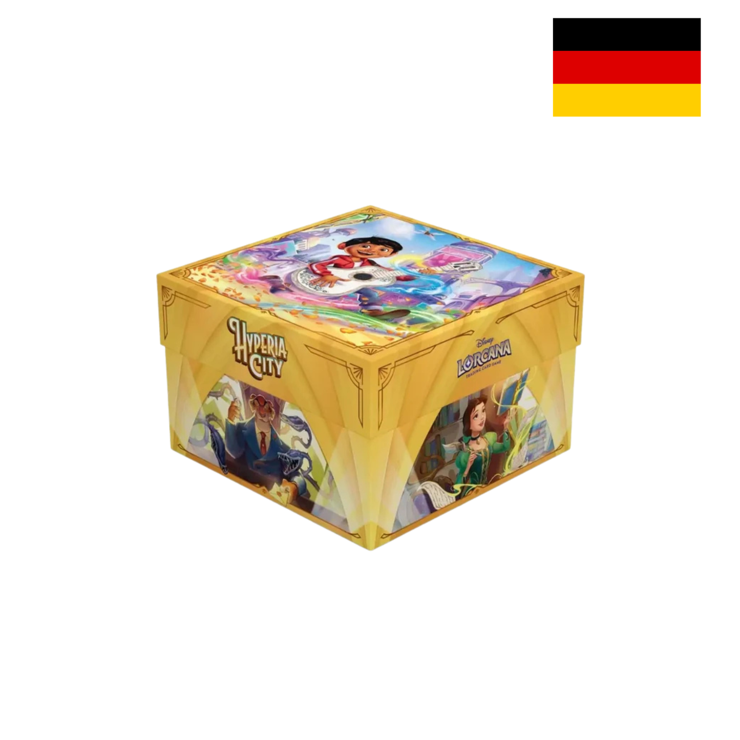 Disney Lorcana Die Stadt Hyperia Schatzkiste der Luminari DE