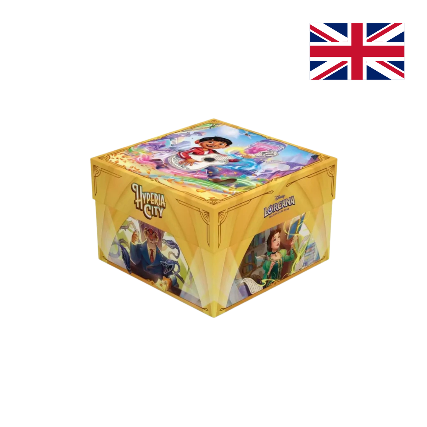 Disney Lorcana Die Stadt Hyperia Schatzkiste der Luminari EN