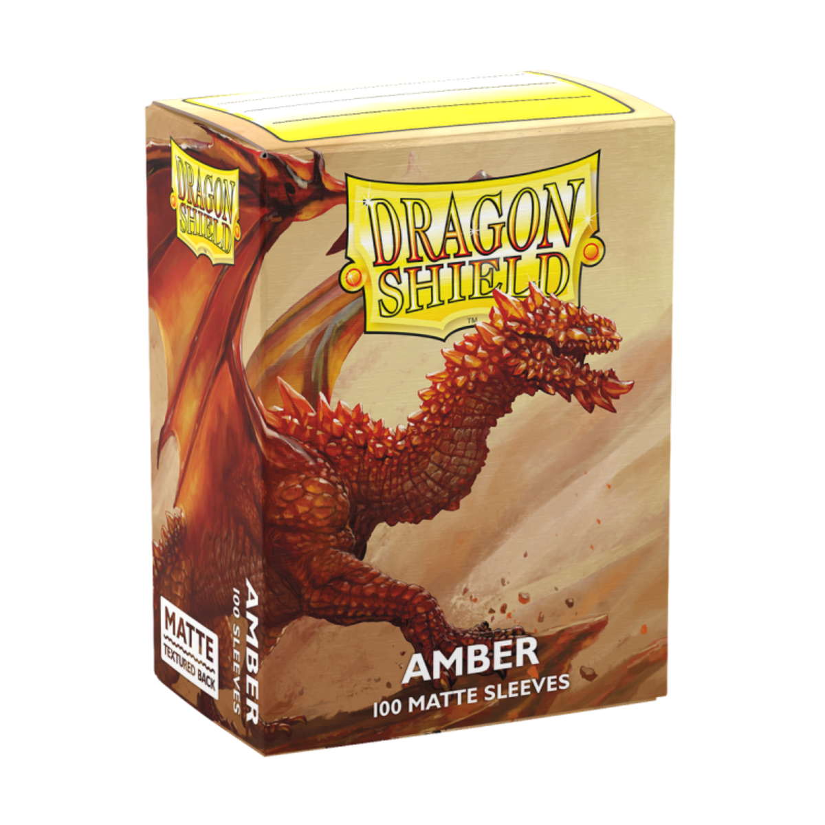 Dragon Shield Standard Sleeves – Amber Matte (100 Stück)