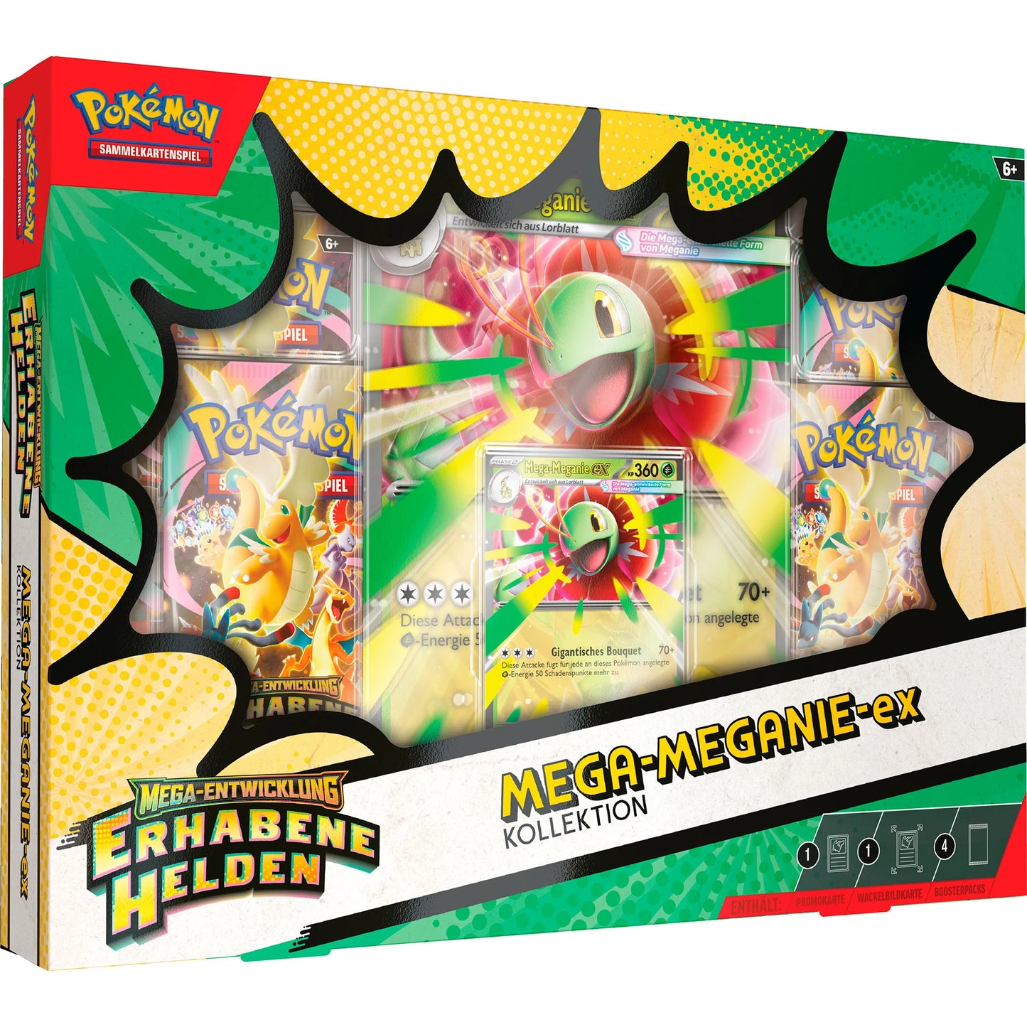 Pokémon Erhabene Helden Mega-EX Kollektion Deutsch