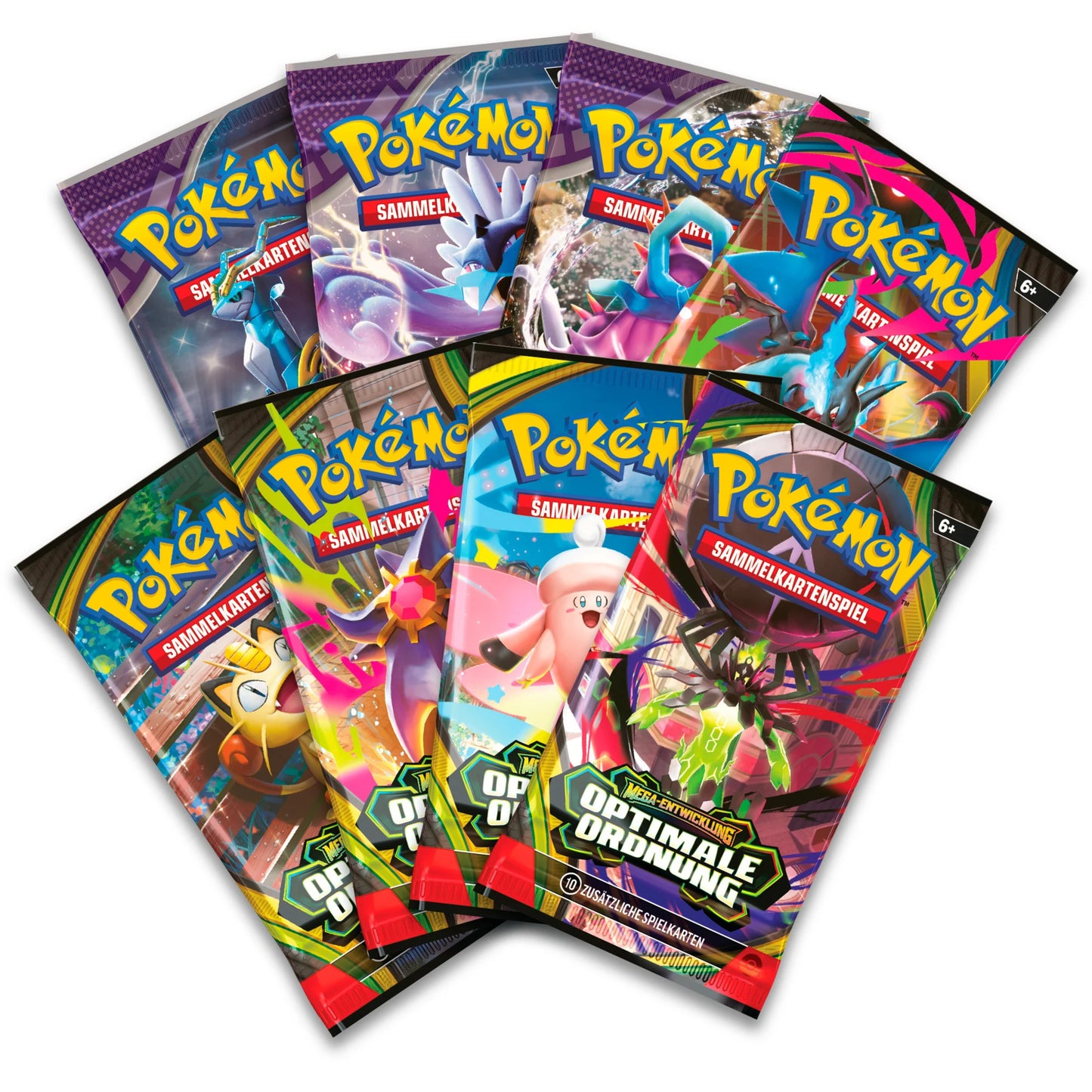 Pokémon Premium-Kollektion Mega-Zygarde-ex – 8 Booster Packs