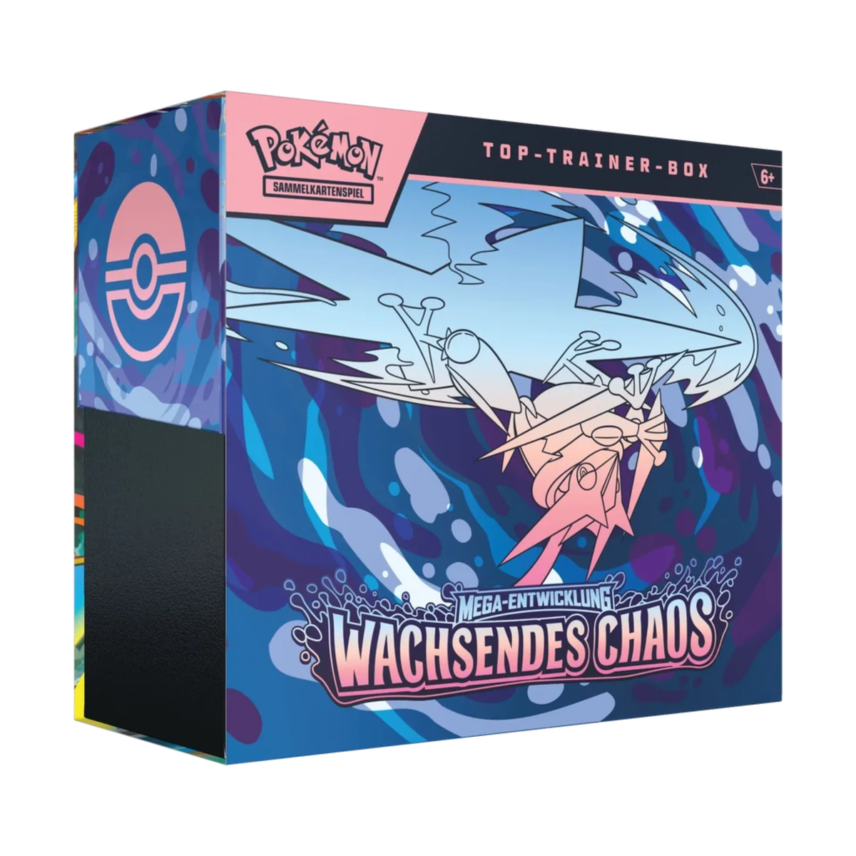 Pokémon ME04 Wachsendes Chaos Top-Trainer-Box – Mega-Entwicklung (Deutsch)