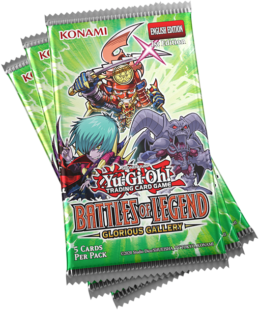 Yu-Gi-Oh! Battles of Legend: Glorious Gallery Booster Display Englisch 1. Auflage