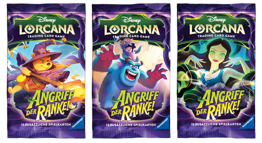 Disney Lorcana - Angriff der Ranke! Booster Display 24 Booster Deutsch