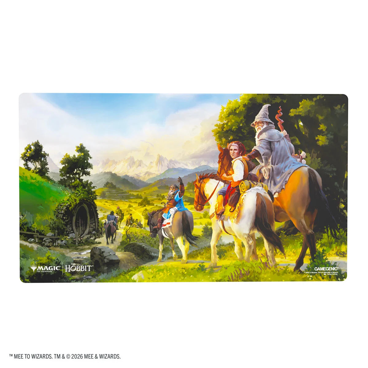 Gamegenic Prime Playmat – MTG The Hobbit Leaving Hobbiton