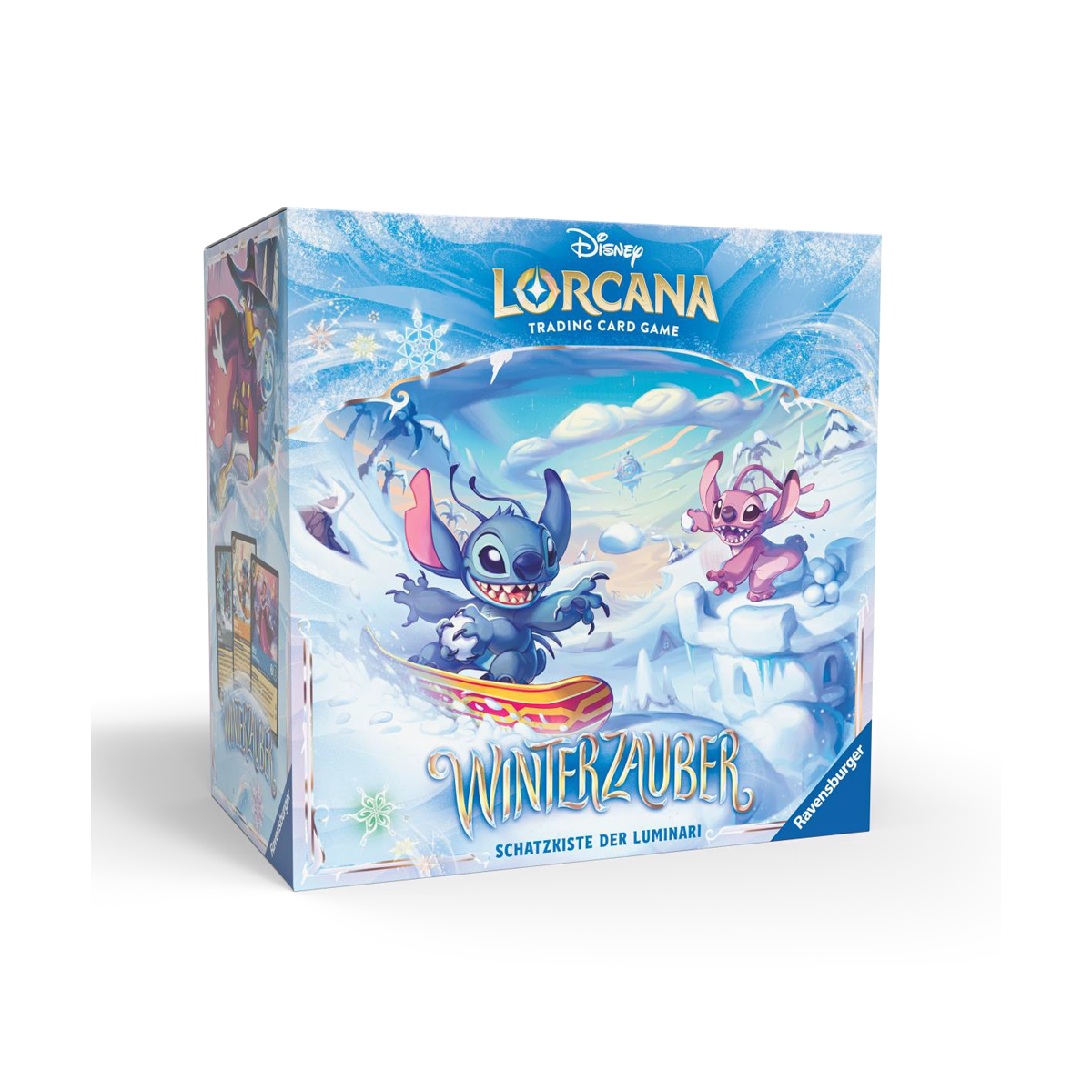 Disney Lorcana Set "Winterzauber" Schatzkiste der Luminari Deutsch
