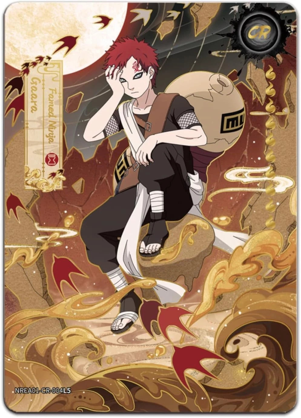 NARUTO - Smriti Collectible Cards - Earth Scroll - 001B - Foil-Display