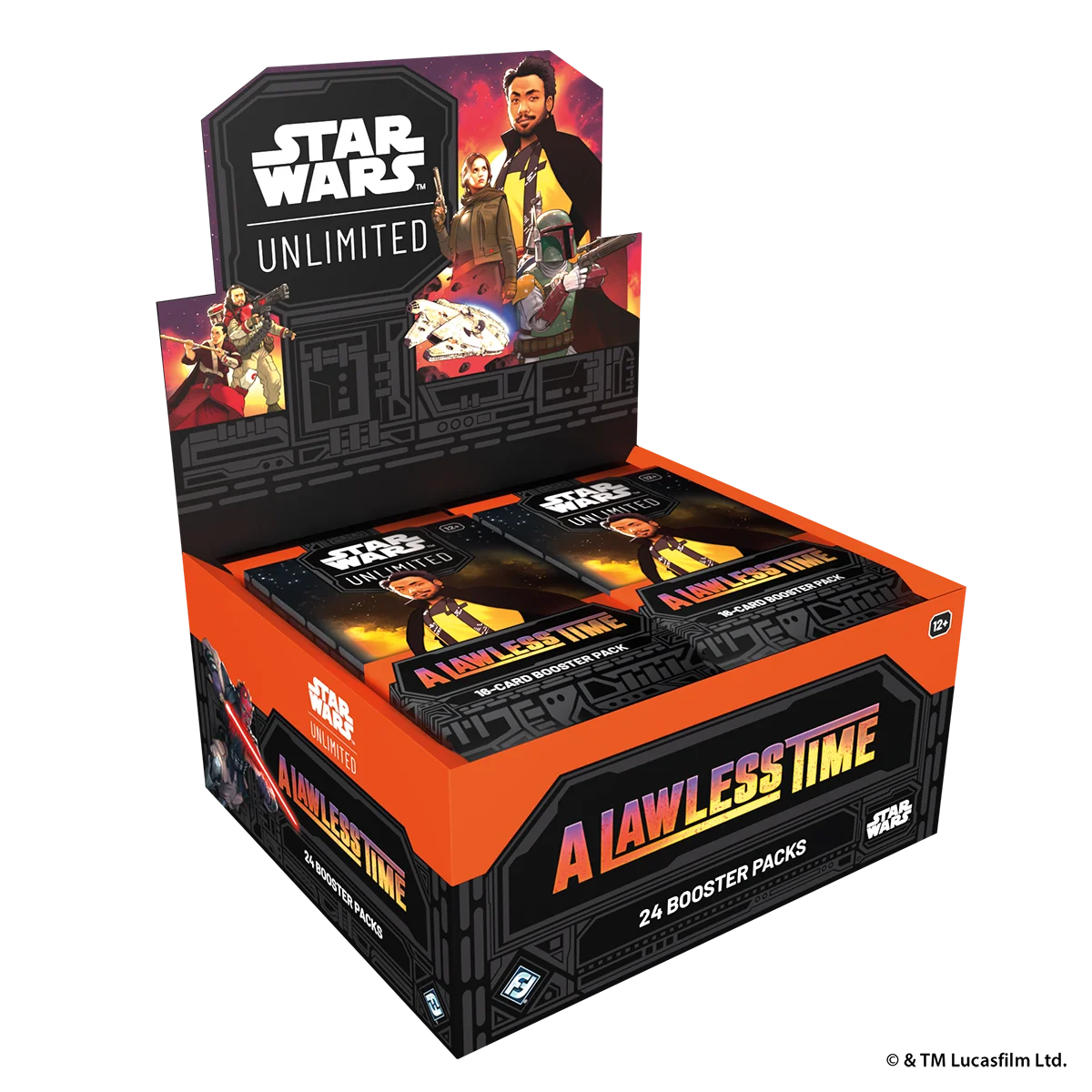 Star Wars: Unlimited – Gesetzlose Zeiten (Booster-Display) Englisch