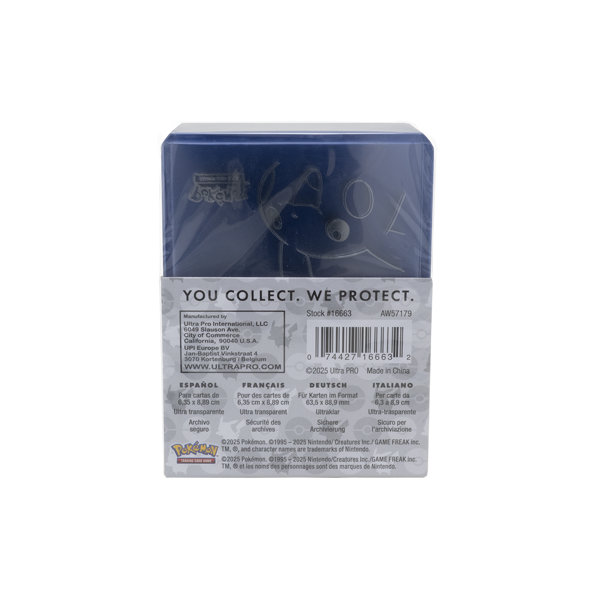 Ultra PRO Pikachu TOPLOADER® & PENNY SLEEVES® Combo Pack – Pokémon TCG (25er Pack)