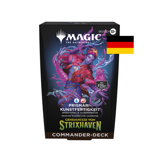 MTG Secrets of Strixhaven Commander Deck Prismari Artistry Deutsch