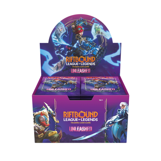 Riftbound League of Legends Unleashed Display mit 24 Packs