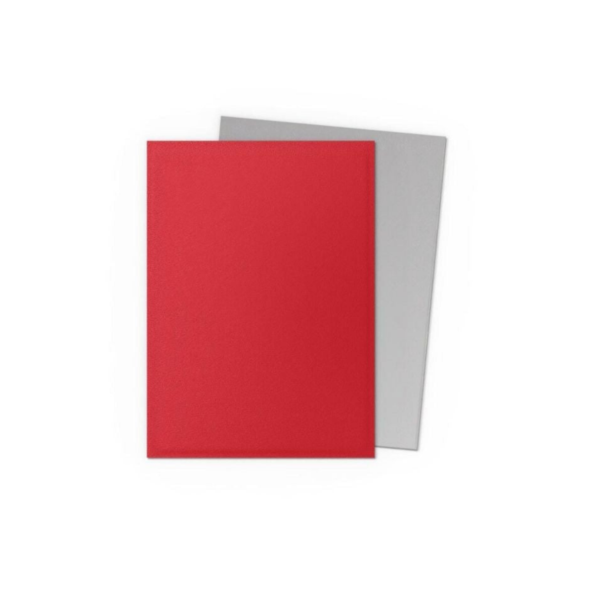Dragon Shield Matte Dual Sleeves Crimson & Silver – Detailansicht