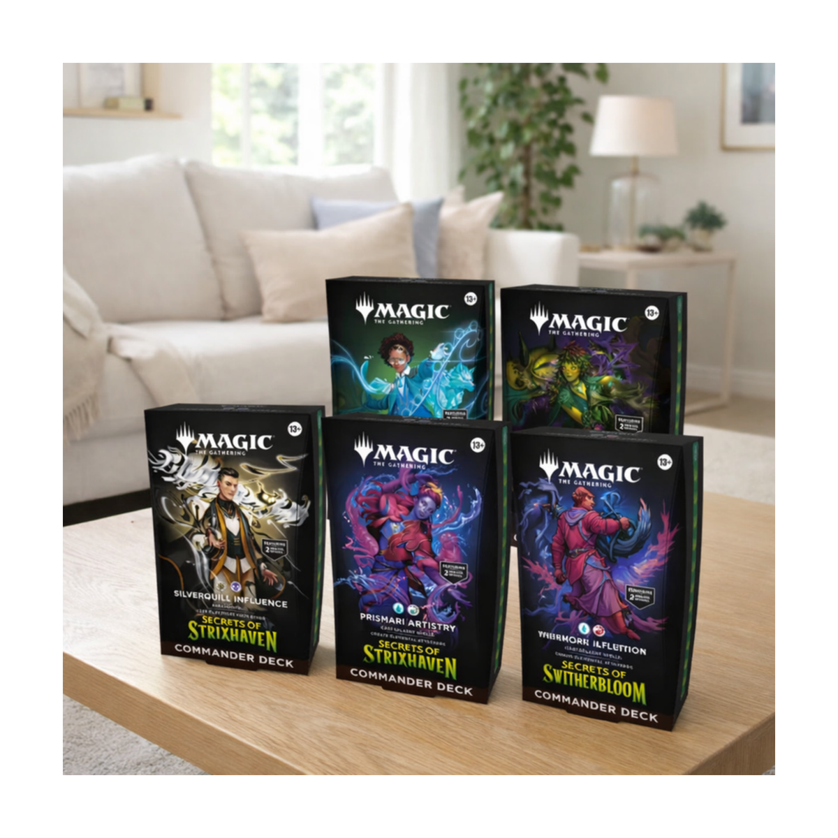 MTG Secrets of Strixhaven Commander Deck Display Englisch – Produktabbildung