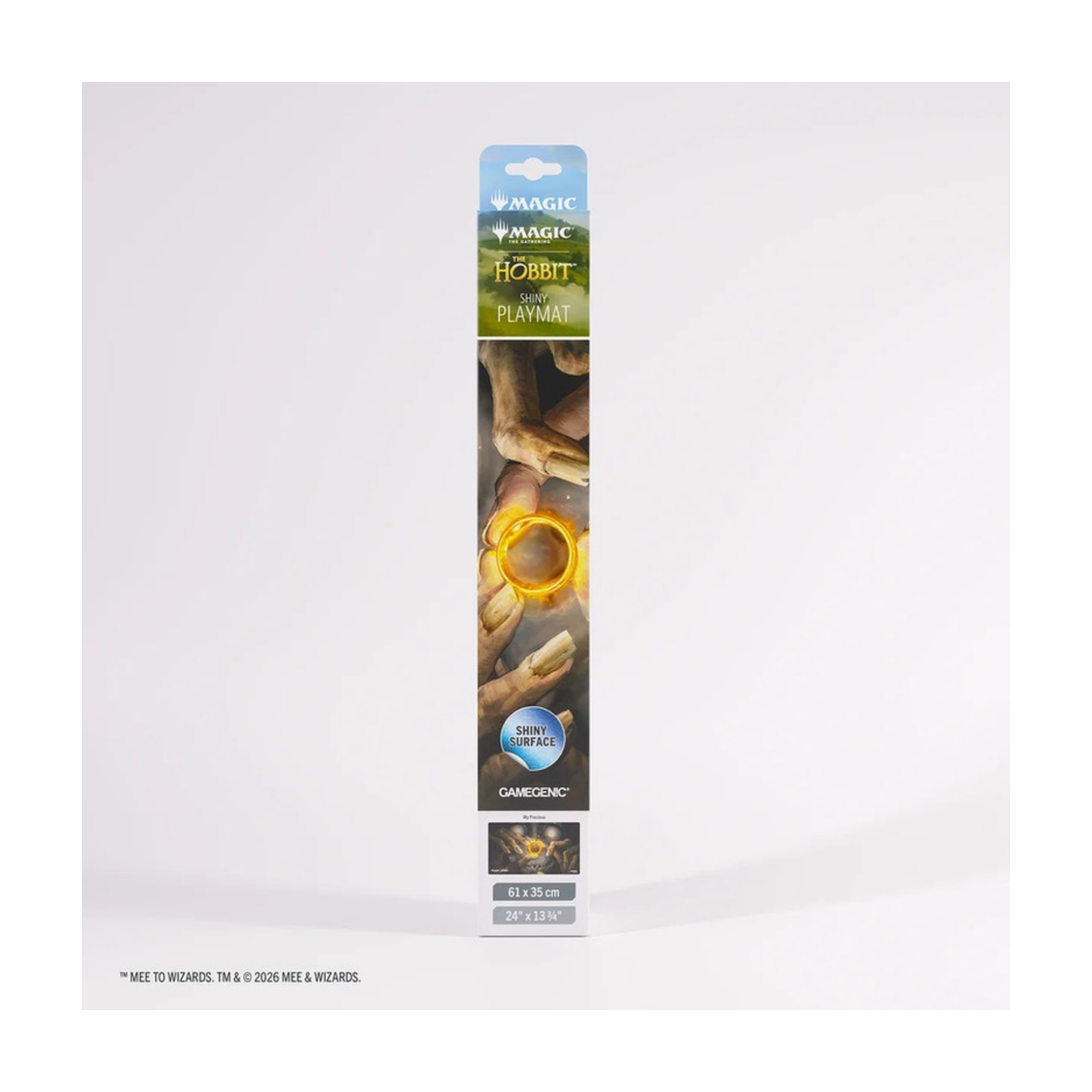 Gamegenic Shiny Playmat MTG The Hobbit My Precious – Motivansicht