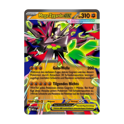 Pokémon Mega-Zygarde-ex Kollektion Inhalt