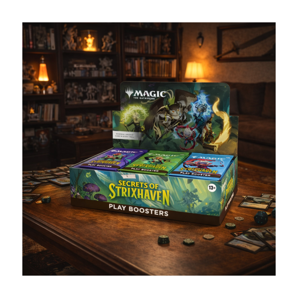 MTG Secrets of Strixhaven Play Booster Display Englisch – Produktabbildung