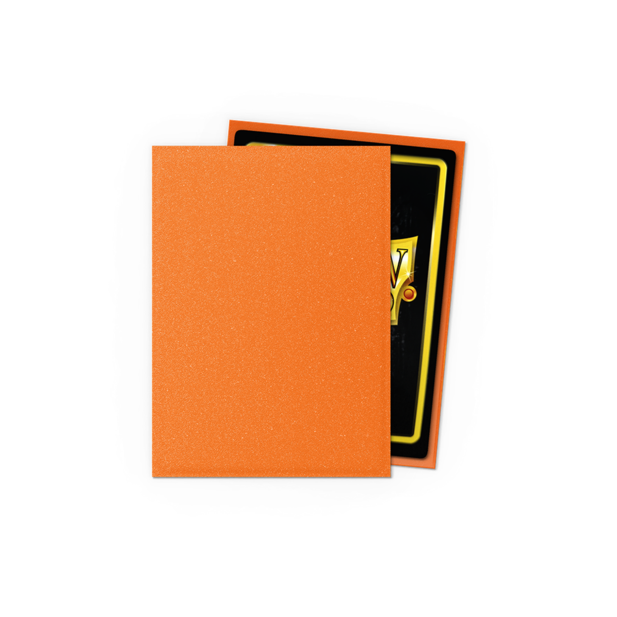 Dragon Shield Amber Matte Sleeves – Produktansicht