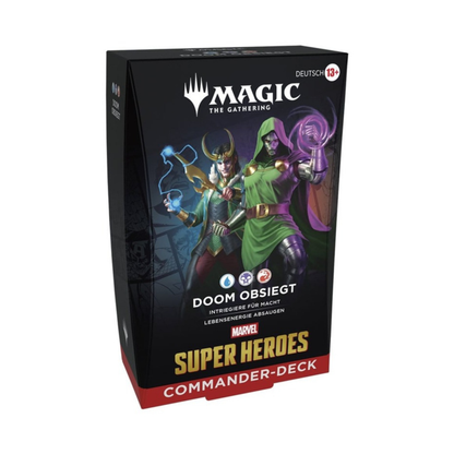 MTG Marvel Super Heroes Commander Decks Set Deutsch, Detailansicht