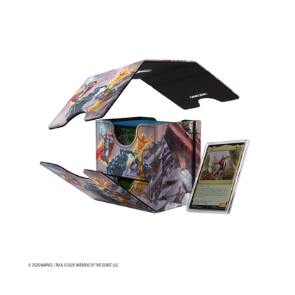 Gamegenic Sidekick PRO 100+ XL Deckbox MTG Marvel Super Heroes Detailansicht