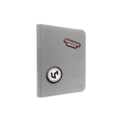 Ultra PRO PATCHCRAFT Zippered 9-Pocket PRO-Binder Grau