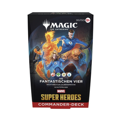 MTG Marvel Super Heroes Commander Decks Set Deutsch, Detailansicht