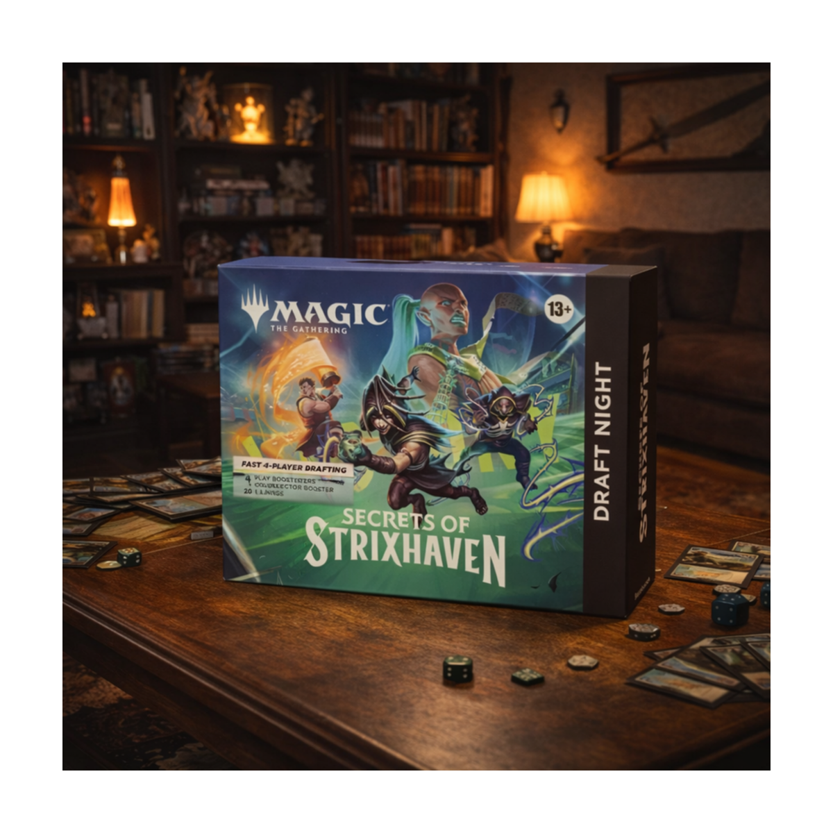 MTG Secrets of Strixhaven Draft Night Englisch – Detailansicht