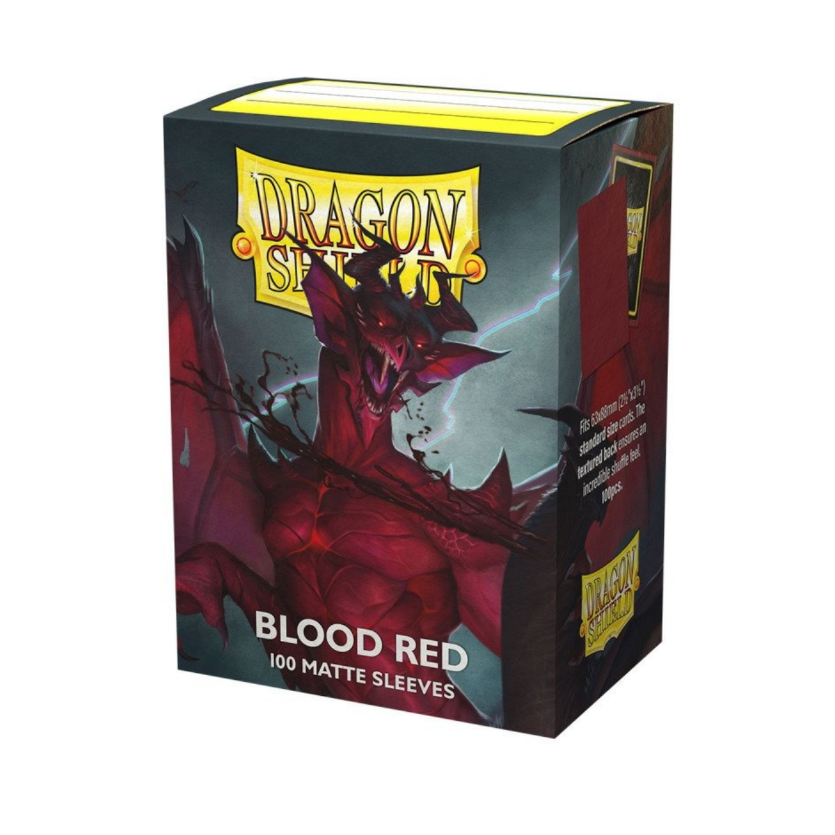 Dragon Shield Blood Red Matte Sleeves – Verpackung