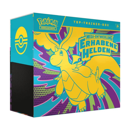 Pokemon Erhabene Helden Top-Trainer-Box Verpackung