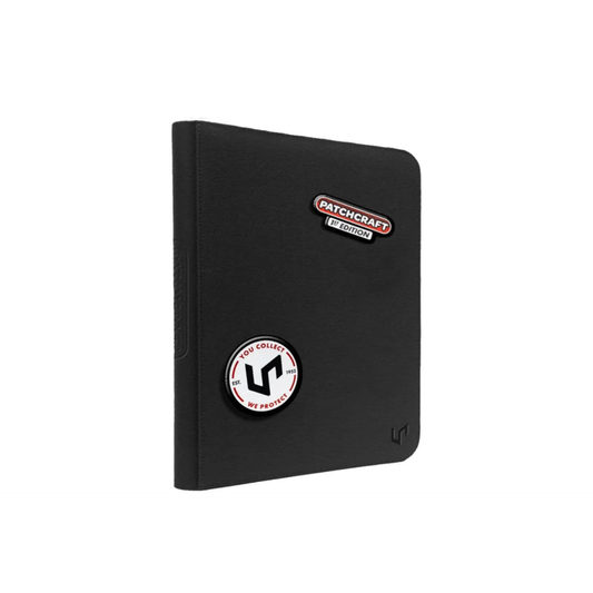Ultra PRO PATCHCRAFT Zippered 9-Pocket PRO-Binder Schwarz