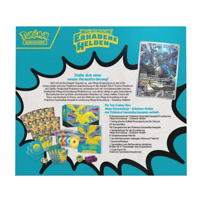 Pokemon Erhabene Helden Top-Trainer-Box Inhalt