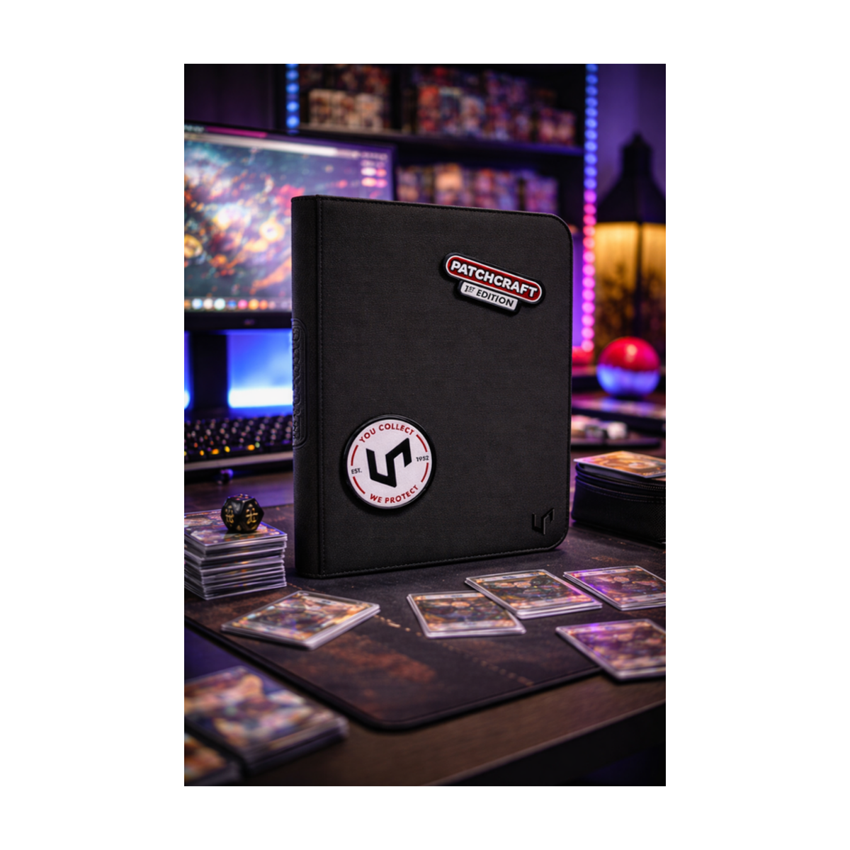 Ultra PRO PATCHCRAFT Binder Schwarz Produktansicht
